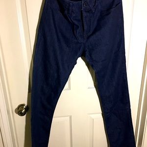 Volcom Men’s Size 32 Solver Navy Blue Jeans